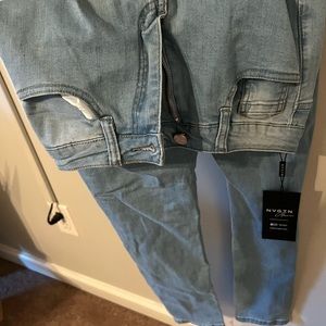 NVGTN fitted stretch jeans NWT size small